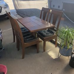 Kitchen Table And Four Chairs