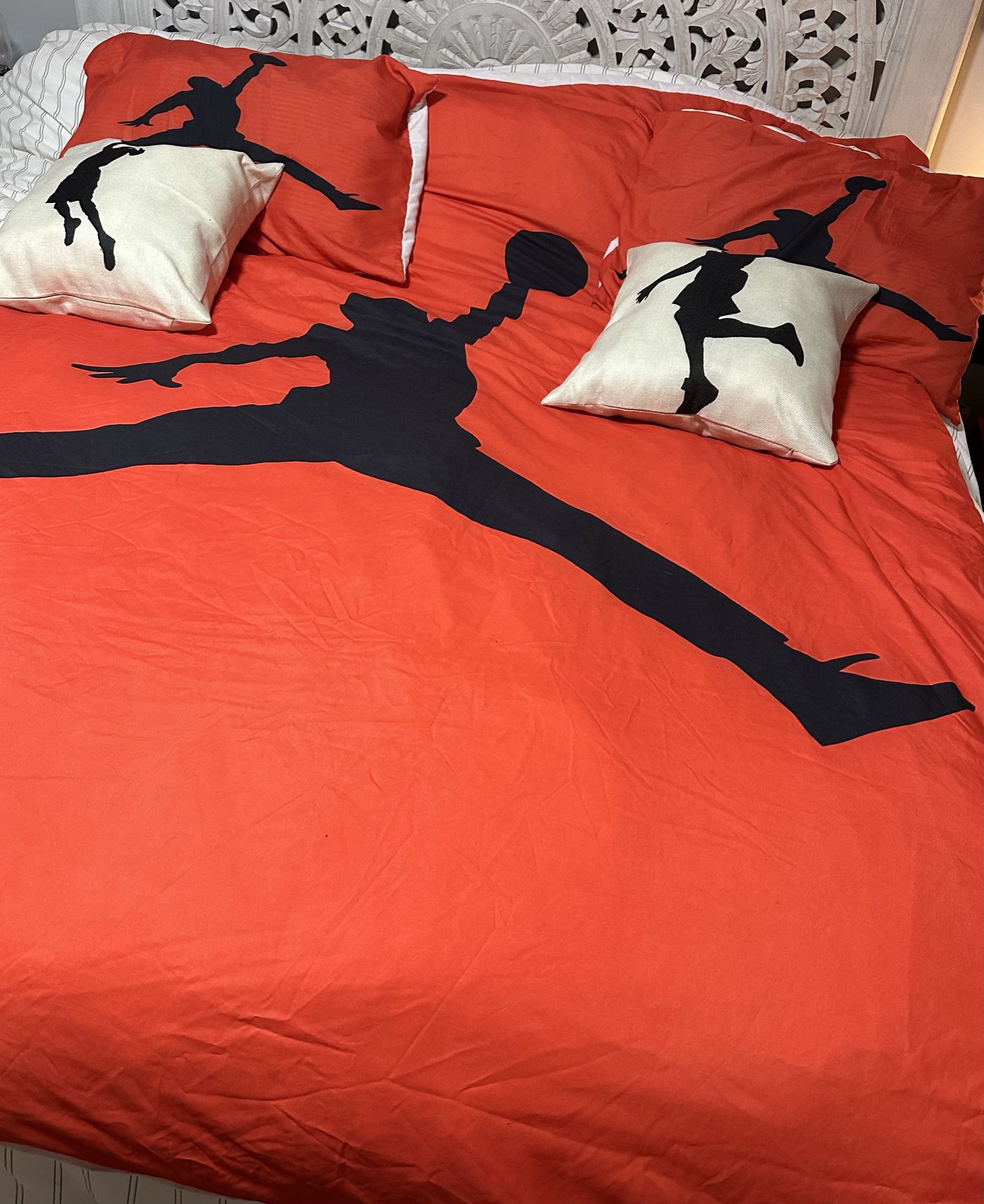 Jordan Comforter, Jordan Pillow Cases, Jordan Throw Pillows