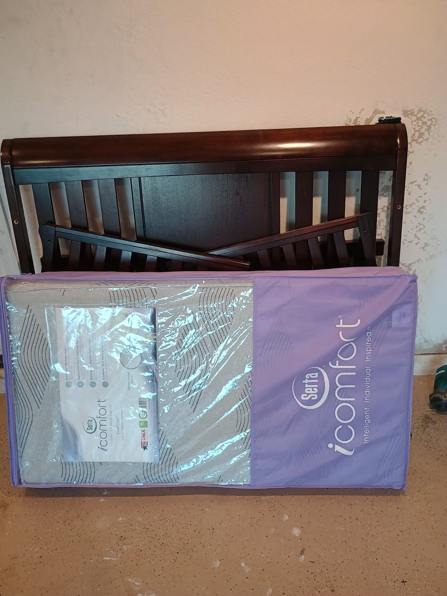 Brand New Crib And Baby Mattress