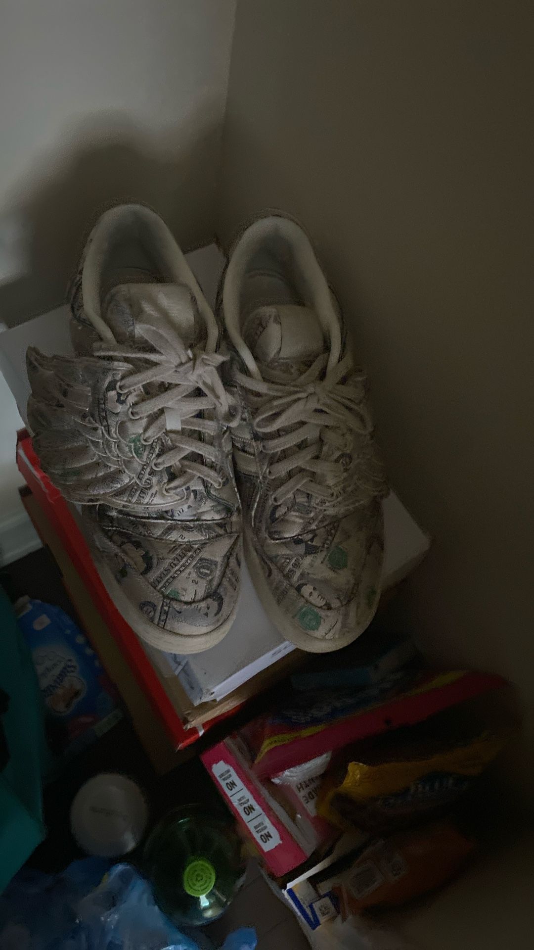 Jeremy Scott x Adidas Men's Forum Wings Size 12