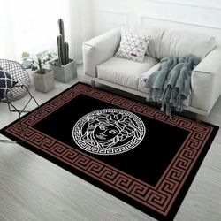 Medusa Rug W/ Red Detail