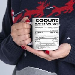 Coquito Nutrition Facts Mug Great gift