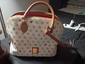 Dooney & Bourke Monogram Satchel Handbag
