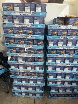 Seaweed Crunch with Nuts Bars Bulk Lot