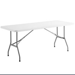 6ft Plastic Folding Table-Party Table-Rectangular table