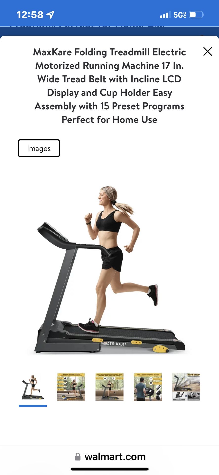 MaxKare Treadmill (BrandNew)