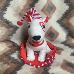 Target 7” Bullseye Dog Night Time Limited Edition Plush Stuffed Animal 2007 RARE