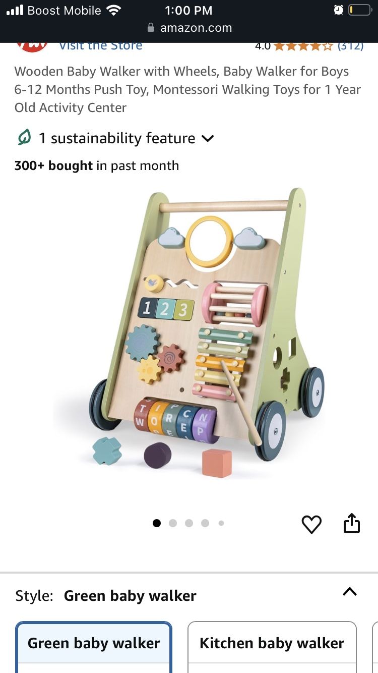 Lol Fun Wooden Walker New