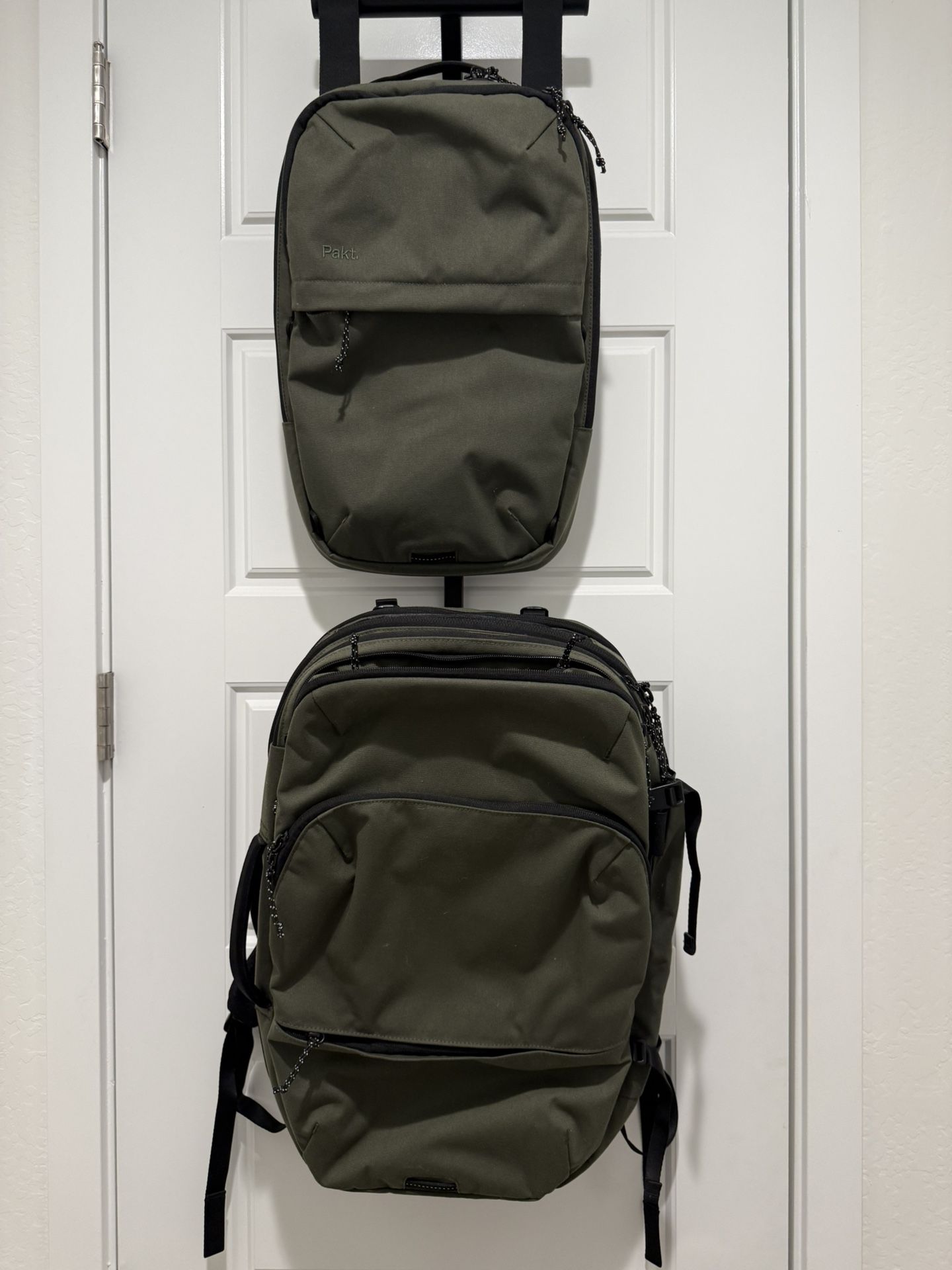 PAKT 35L Travel Bag And Everyday 15L Backpack