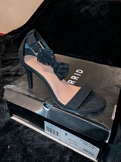 Torrid Bow ankle heel, black