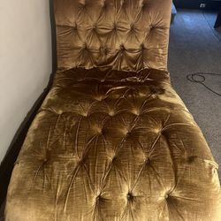 Gold Chaise Lounge