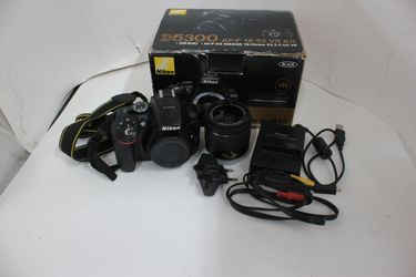 Nikon D5300 24.2 MP Digital SLR Camera Kit W/AF-P 18-55mm Lens 