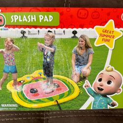 New cocomelon splash pad new