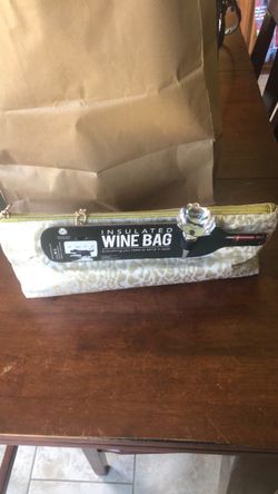 Insulated wine bag NWT