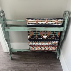 Wooden Quilt Rack