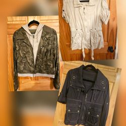 3 Maurices Jackets Size Large