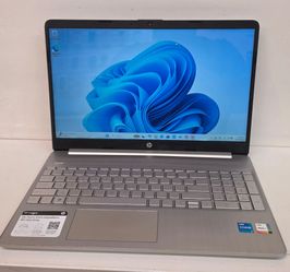 Hp laptop 15.6" for sale

Processor Intel Core i5-1155G7
Hard Drive 256GB NVME 
Memory Ram 12GB
Windows 11 
Touchscreen