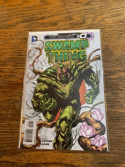 Swamp thing 0 New 52 Newsstand Variant