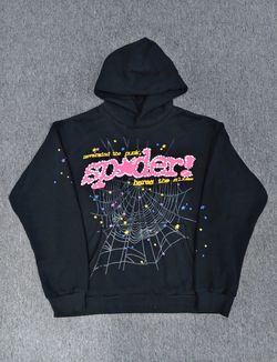 V2 Pink Sp5der Hoodie 