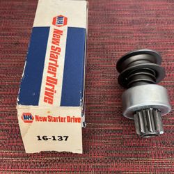 NOS Napa New Starter Drive Part # 16-137