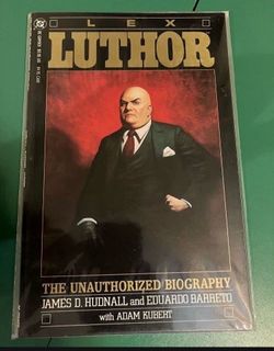 Lex Luther Graphic Novel Comic Book