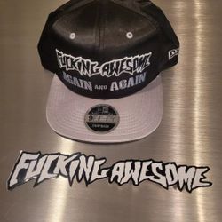 New Very Rare FA 101 NEW ERA Skateboard HAT Snapback LAST ONE!!