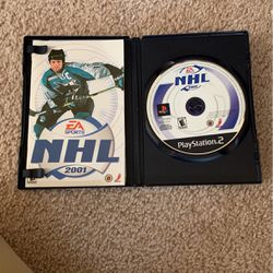 NHL 2001 (PS2) W/ Manual 