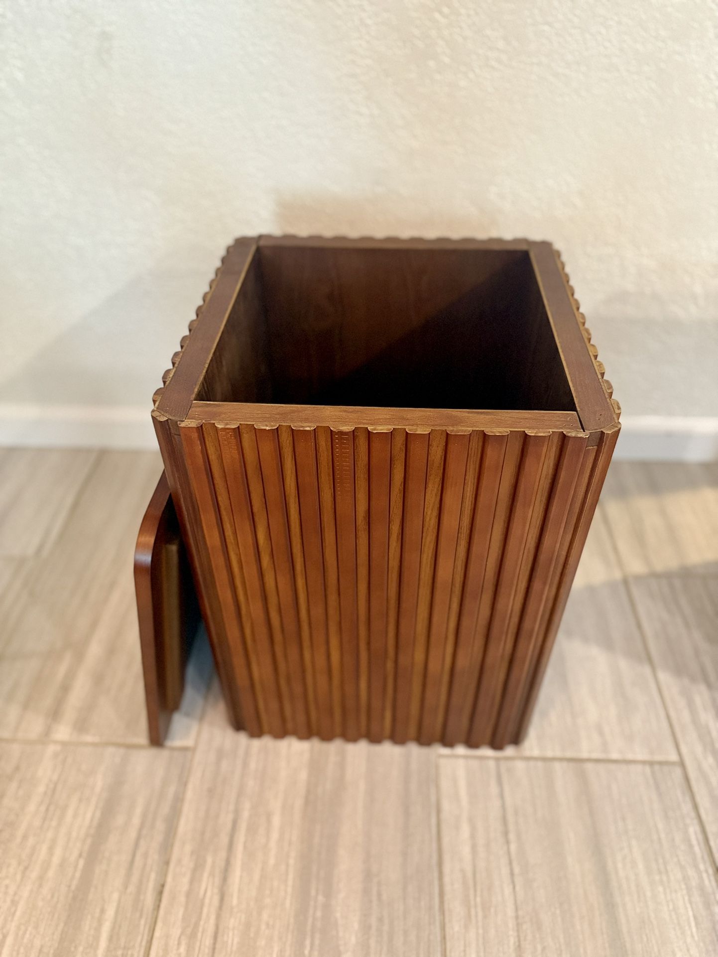 Wooden  Side Table With Storage