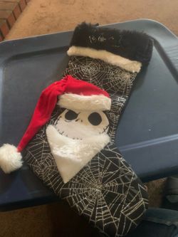 Jack skellington stocking