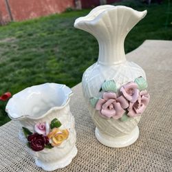 Two Vintage Porcelain Vases
