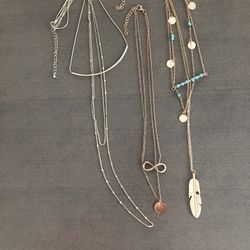 Layered Necklaces Gold Plated