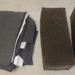 Free Grey IKEA Beddinge  Day Bed Futon Cover With Brown Arm Rests