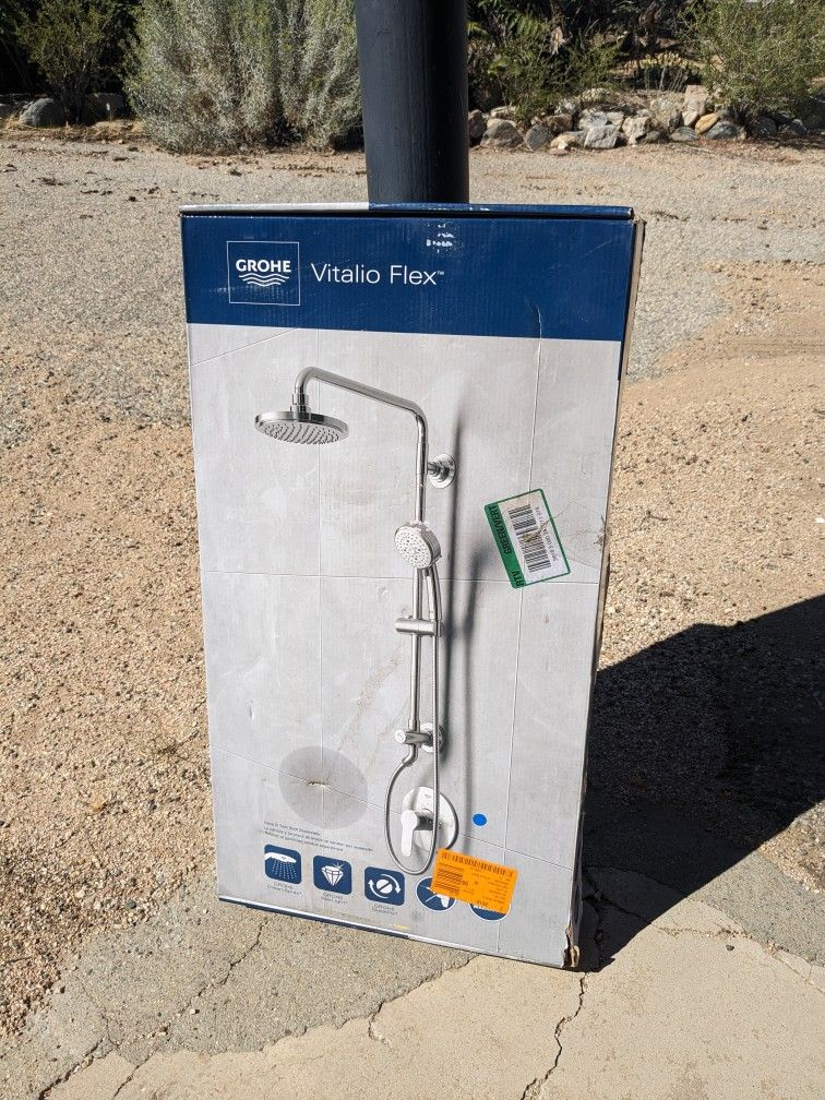 Grohe Vitalio Flex Shower Head System