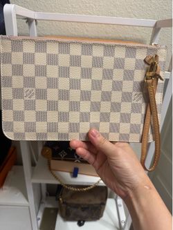 Louis Vuitton neverfull mm damier azur
