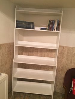 White shelf