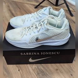 Nike Sabrina 2 "White Noise" Basketball Sneakers, Mens Size 11