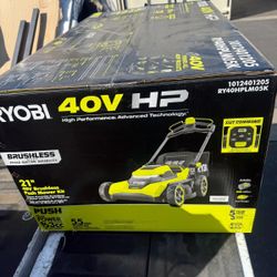 40V HP Brushless 21 in. Cordless Battery Walk Behind Multi-Blade Self-Propelled Mower w/ (2) 6.0Ah Batteries and Charger