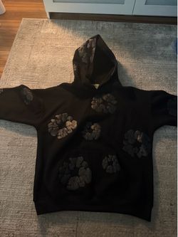 black denim tears hoodie