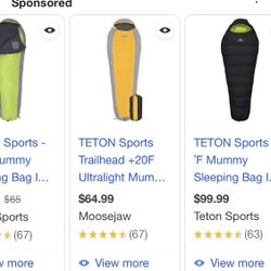 Teton 20+ Sleeping Bag