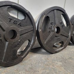 Weight Olympic Grip Plates #120lbs 