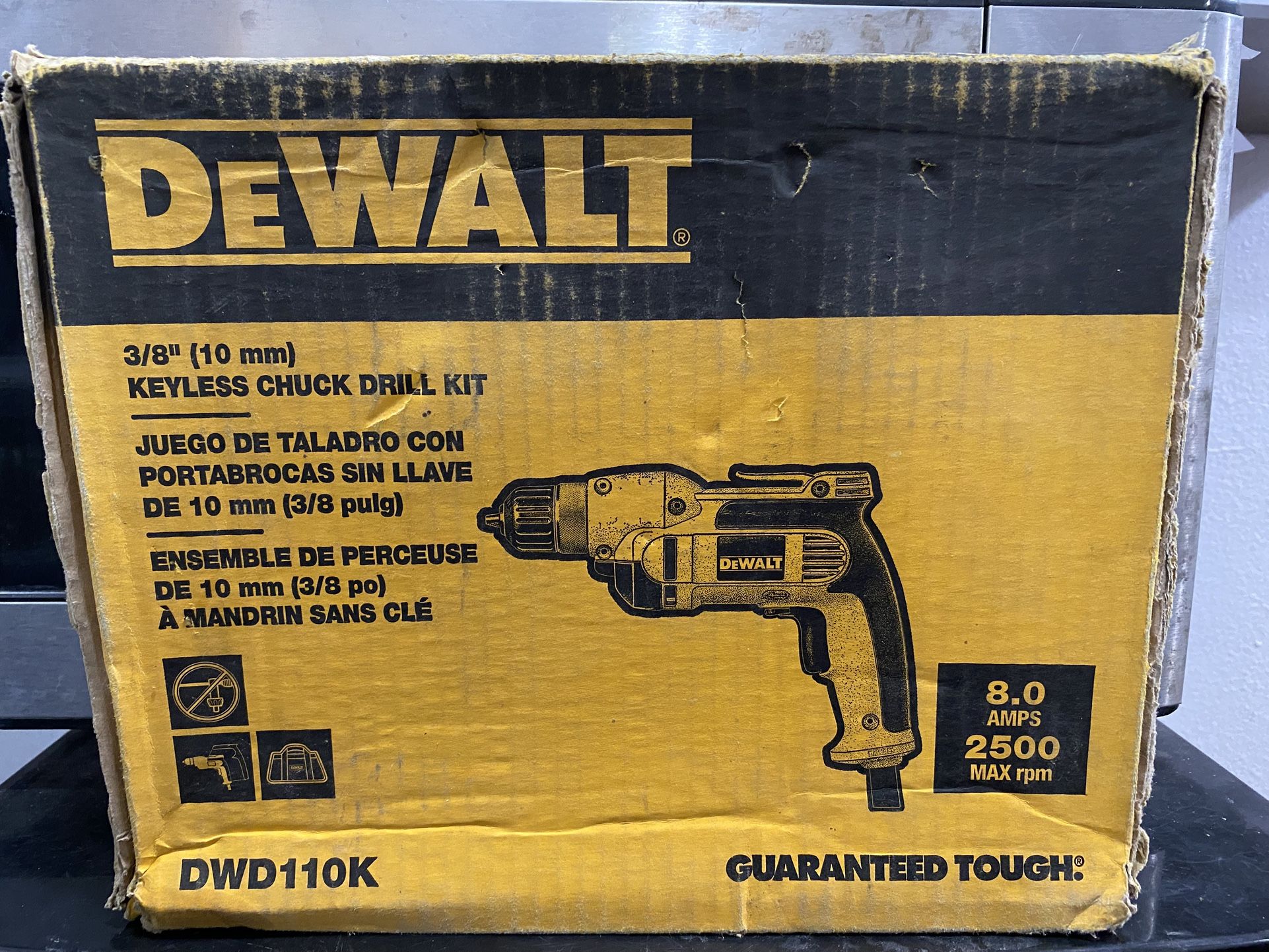Key Less Chuck Drill 3/8”(10mm)