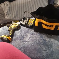 Brand New DeWalt 12 V Drill Battery Battery Charger N Bag 