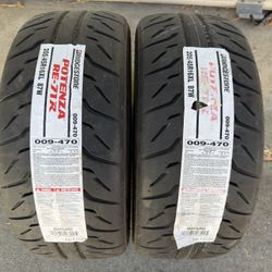 2 New Bridgestone Tires 205/45/16