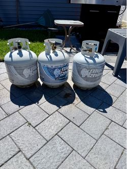 Propane grill tanks