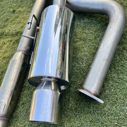 Catback Exhaust System for 1992–2000 Honda Civic (Fits 1999 Coupe)