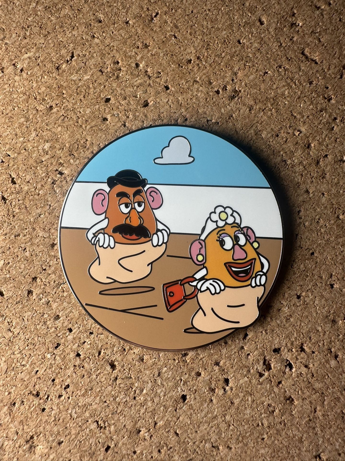 Disney Parks 2024 Pixar Mystery Pin Mr. Mrs. Potato Head Toy Story Pin