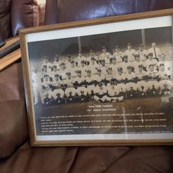 1961 New York Yankee  World Champion Picture 