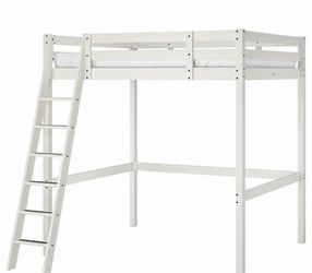 IKEA white stora loft bed