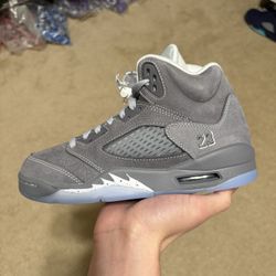 Size 5Y,10,11.5 - Air Jordan 5 Wolf Grey 2026