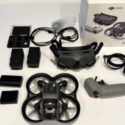 DJI Avata Pro View Combo FPV Drone with DJI Goggles V2 Controller 2 + Case